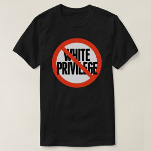 Camiseta Sin privilegios blancos