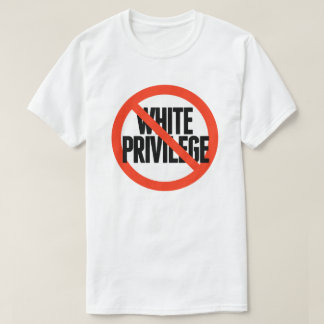 Camiseta Sin privilegios blancos