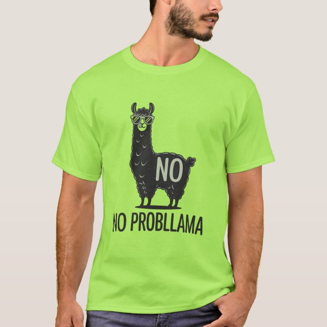 Camiseta Sin problemas (Anverso)