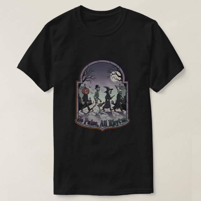 Camiseta Sin pulso, todo ritmo (Diseño del anverso)