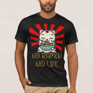Camiseta Sin Ramen ni vida