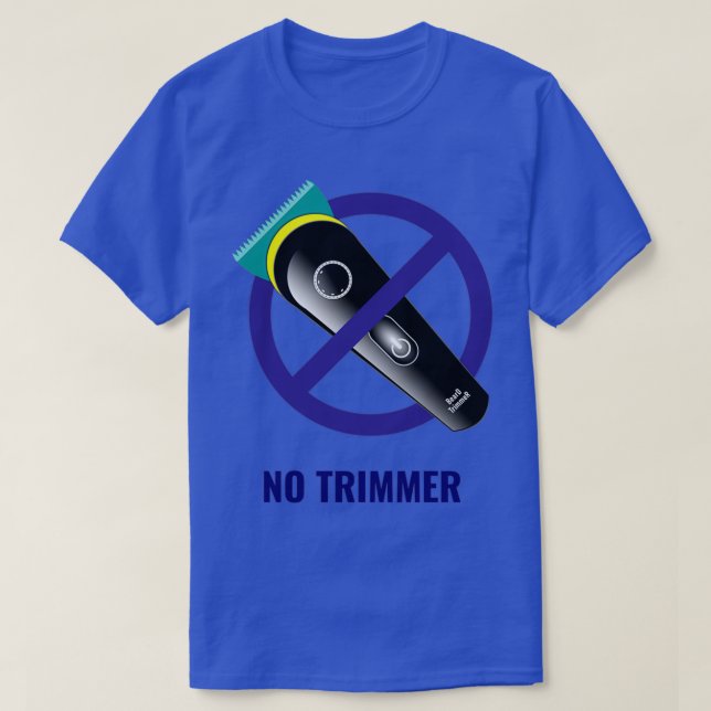 Camiseta Sin recortador (Diseño del anverso)