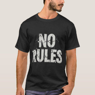 Camiseta Sin reglas - Juego de instrucciones en negrita