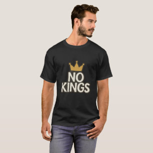 Camiseta Sin reyes - Declaración Minimalista rebelde