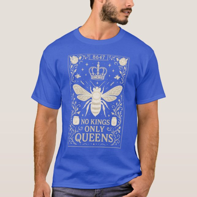 Camiseta Sin reyes sólo reinas (Anverso)