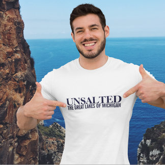 Camiseta sin sal de Michigan