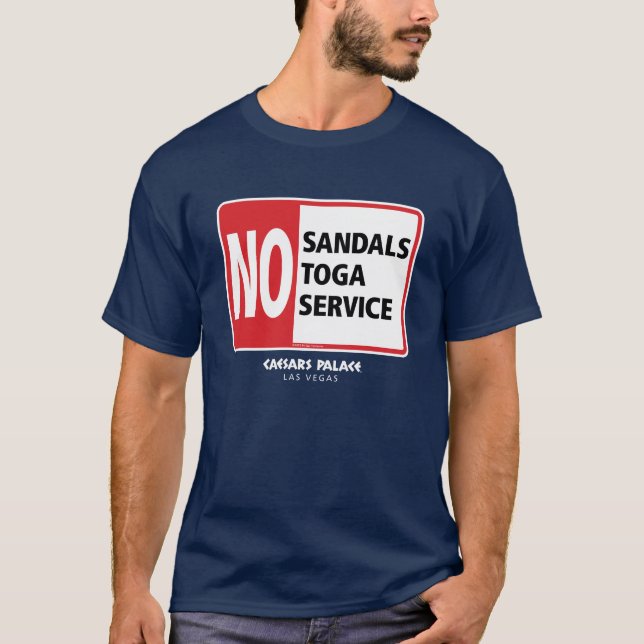 Camiseta Sin sandalias sin alternar sin servicio (Anverso)