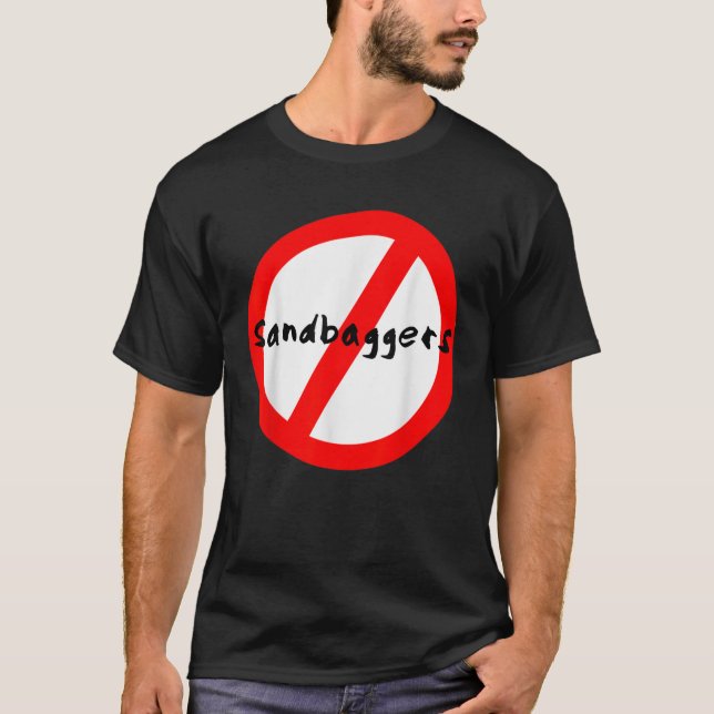 Camiseta Sin sandbaggers (Anverso)