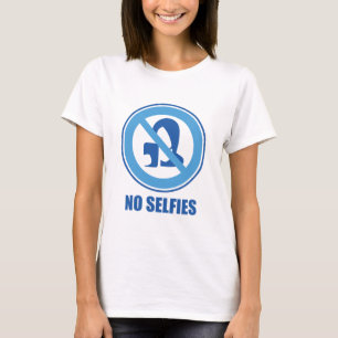 Camiseta Sin selfies