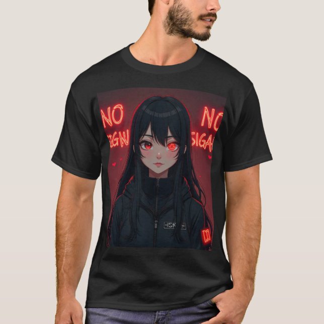 Camiseta "SIN SEÑAL" (Anverso)