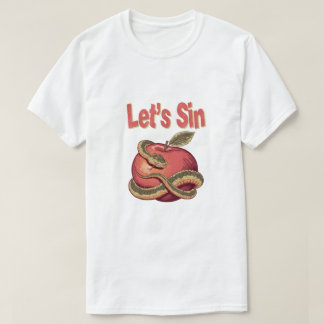 Camiseta Sin serpiente y Apple