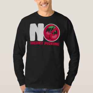 Camiseta Sin signo de advertencia de selección de cerezos