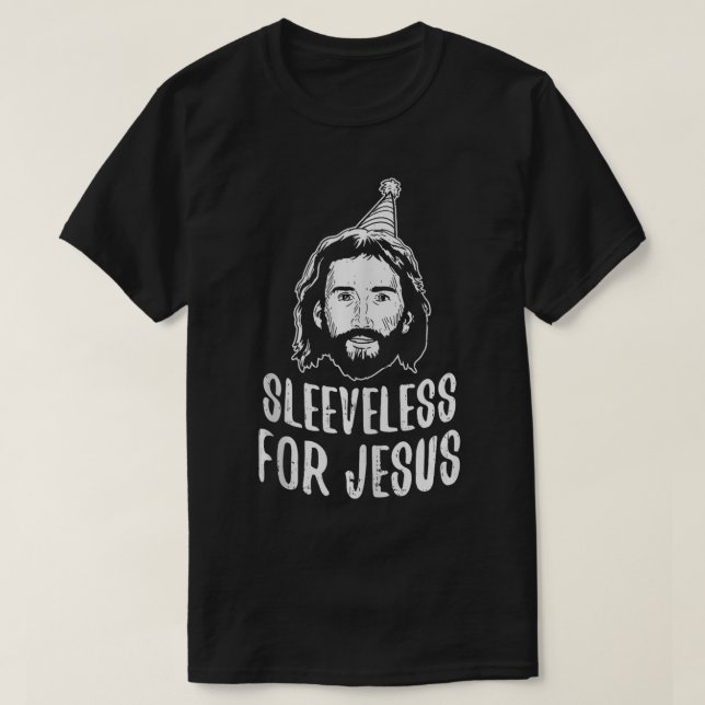 Camiseta Sin Sleevos Para Los Navidades De Cumpleaños De Je (Diseño del anverso)