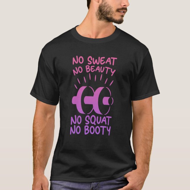 Camiseta Sin sudor, sin belleza, sin cupo (Anverso)