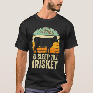 Camiseta Sin sueño hasta que Brisket Funny Bbq Lover Smoll