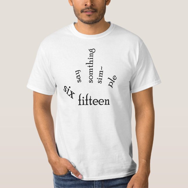 Camiseta sin título (Anverso)