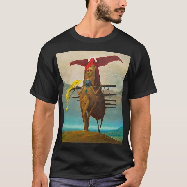 Camiseta Sin título (Buque exótico) de Zdzisław Beksiński (Anverso)