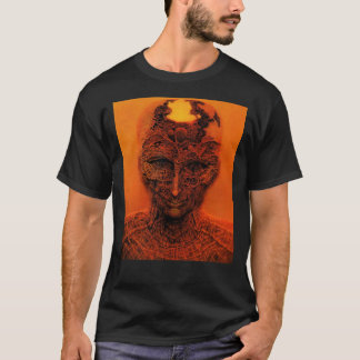 Camiseta Sin título (Detrás de la piel) de Zdzisław Beksińs