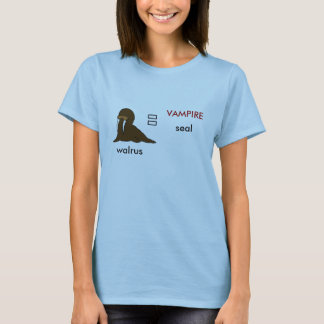 Camiseta Sin título, morsa, VAMPIRO, sello