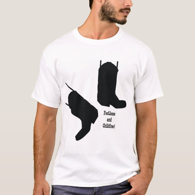 Camiseta ¡Sin trabas y Childfree! (Anverso)