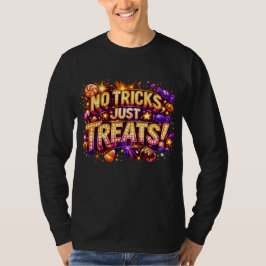 Camiseta ¡SIN TRUCOS, SOLO REGALOS! Arte de estrella de pop