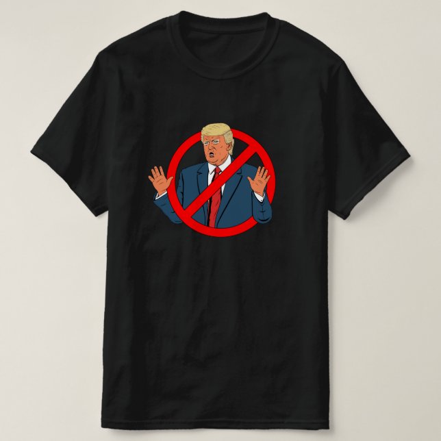 Camiseta Sin Trump (Diseño del anverso)