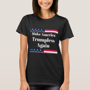 Camiseta sin Trump