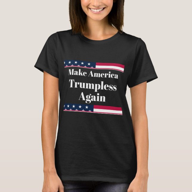 Camiseta sin Trump (Anverso)