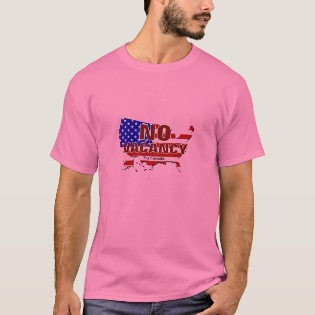 Camiseta Sin Vacantes - Asegurar La Frontera (Anverso)