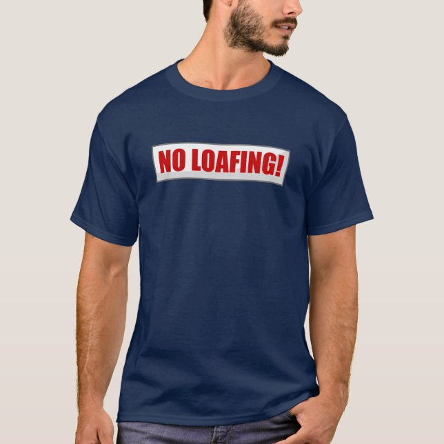 Camiseta Sin vagancia (Anverso)