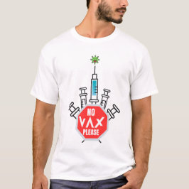 Camiseta sin vax por favor