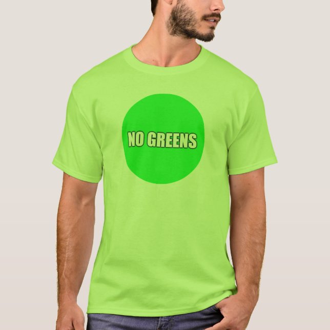 CAMISETA SIN VERDES (Anverso)