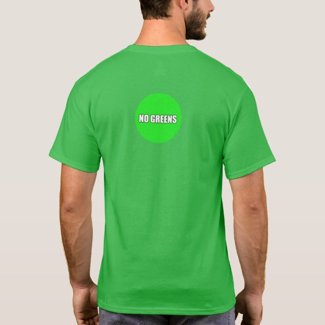 CAMISETA SIN VERDES (Reverso)
