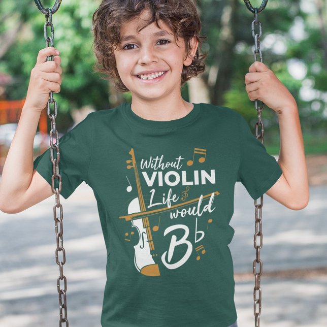 Camiseta Sin Violín, la vida sería violinista sin rodeos (Subido por el creador)