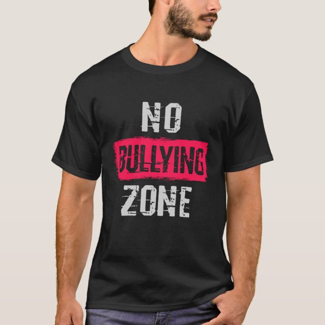Camiseta Sin zona de bullying (Anverso)