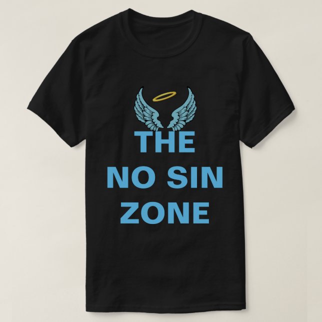 Camiseta Sin zona sin pecado (Diseño del anverso)