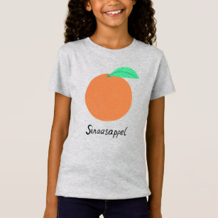 Camiseta Sinaasappel Naranja Holandés Fruity Fun Food Art