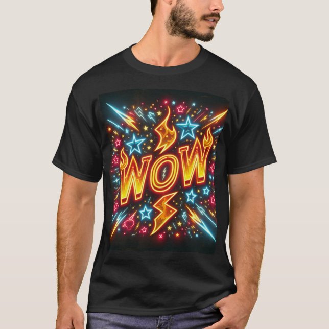 Camiseta Sinal Wow! (Anverso)