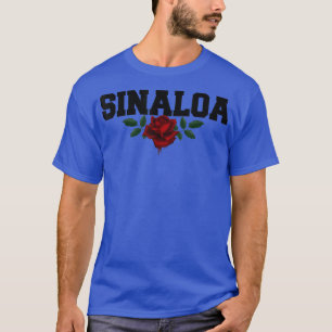 Camiseta Sinaloa México Rosa Sangrado 