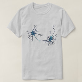 Camiseta Sinapsis entre neuronas, neuronas neurocientíficas