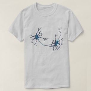 Camiseta Sinapsis entre neuronas, neuronas neurocientíficas