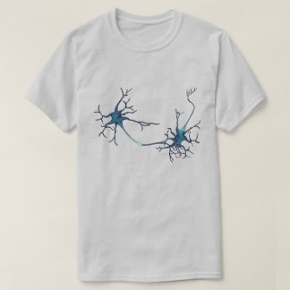 Camiseta Sinapsis entre neuronas, neuronas neurocientíficas