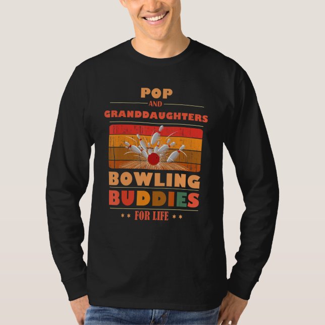 Camiseta Sincere Granddaughters POP Buddies For Life Bowlin (Anverso)