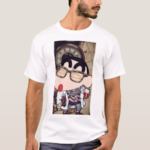 Camiseta Sinchan con 🥤 de refresco