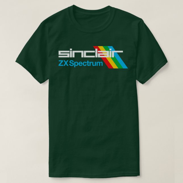 Camiseta Sinclair ZX Spectrum (Diseño del anverso)