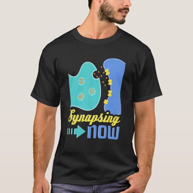Camiseta Sincronizando ahora neurologista (Anverso)