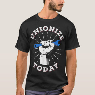 Camiseta Sindicalízate Hoy Día del Trabajo
