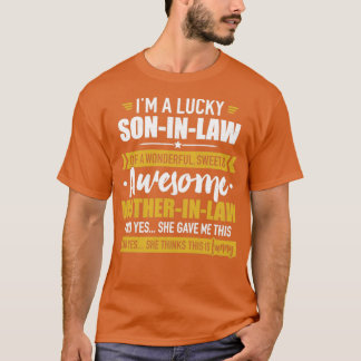 Camiseta Sindicato afortunado de la increíble suegra matern