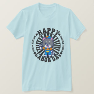 Camiseta Sindicato de Camisas Fuertes Hombres de Regalo por