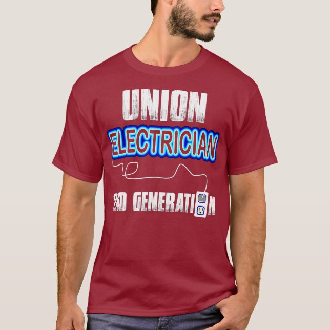 Camiseta Sindicato de Electricistas Tee Eléctricos de Segun (Anverso)